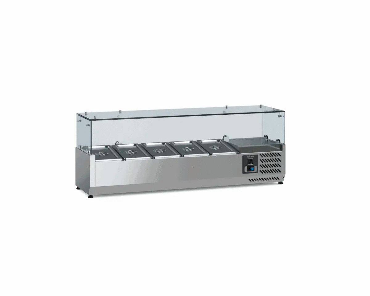 PUITS RÉFRIGÉRATÉE 1/4 GN x 5 - 7950.5115 - Ecofrost by Ecofrost