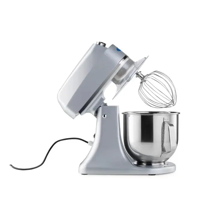Batteur Mélangeur planétaire - 7 L - 11 vitesses - jusqu'à 2 kg de pâte - argent by Maxima