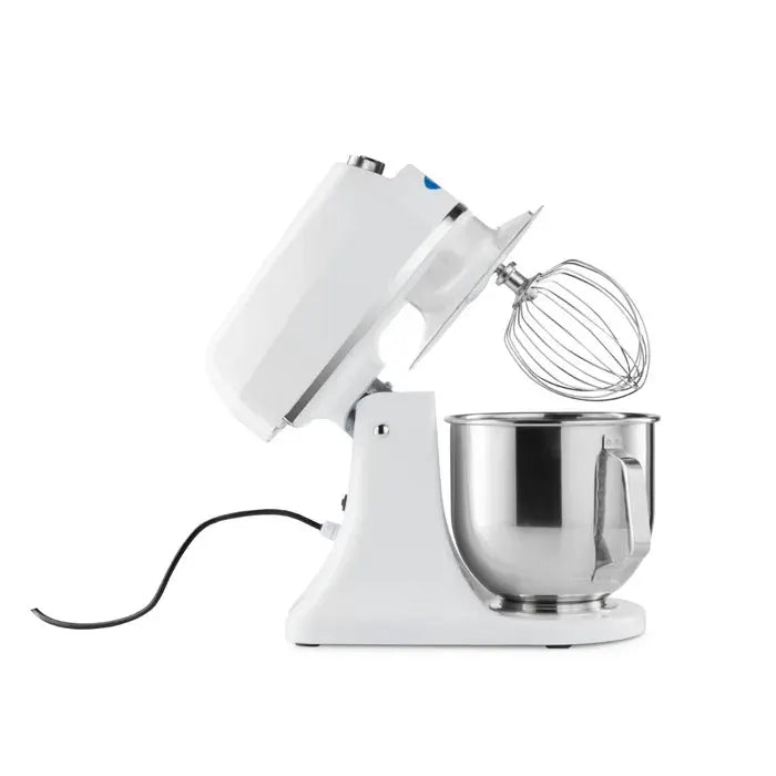 Batteur Mélangeur planétaire - 7 L - 11 vitesses - jusqu'à 2 kg de pâte - Blanc by Maxima