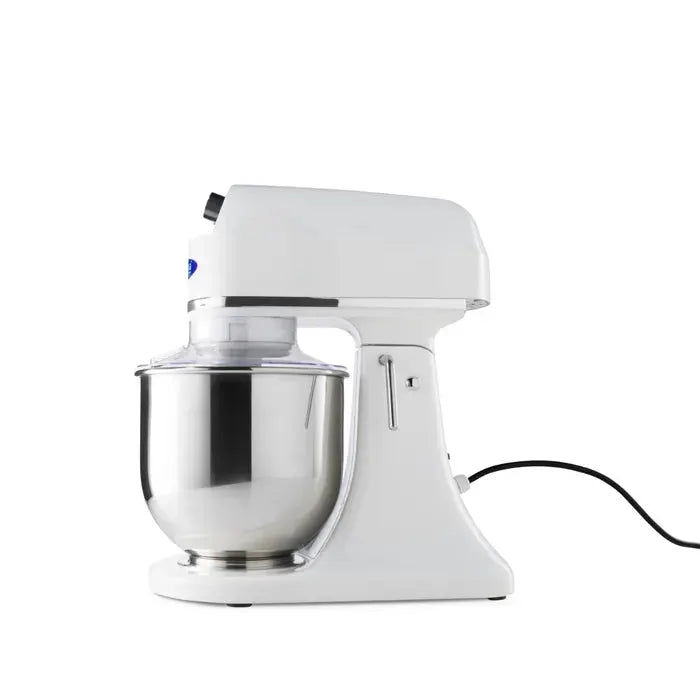 Batteur Mélangeur planétaire - 7 L - 11 vitesses - jusqu'à 2 kg de pâte - Blanc by Maxima