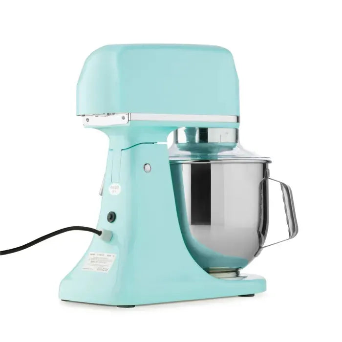 Batteur Mélangeur planétaire - 7 L - 11 vitesses - jusqu'à 2 kg de pâte - bleu by Maxima
