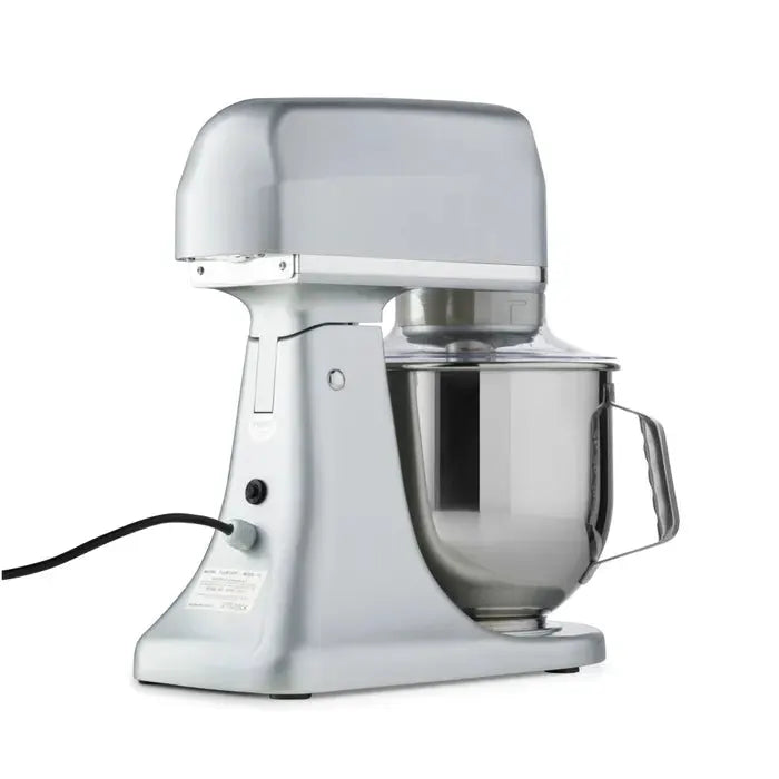 Batteur Mélangeur planétaire - 7 L - 11 vitesses - jusqu'à 2 kg de pâte - argent by Maxima