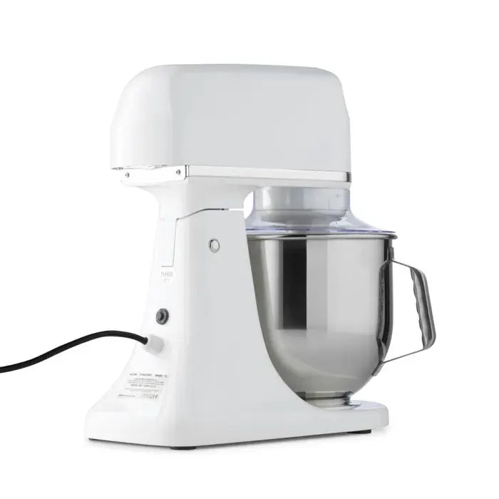 Batteur Mélangeur planétaire - 7 L - 11 vitesses - jusqu'à 2 kg de pâte - Blanc by Maxima