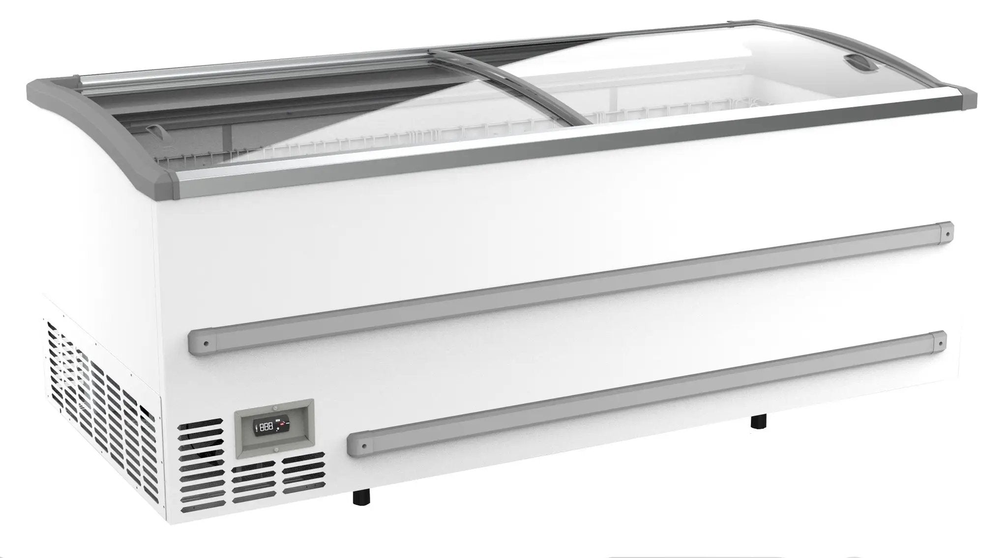 CONGÉLATEUR BAHUT POUR SUPERMARCHÉ BLANC 2125 DÉGIVRAGE MANUEL 7072.0055 Combisteel
