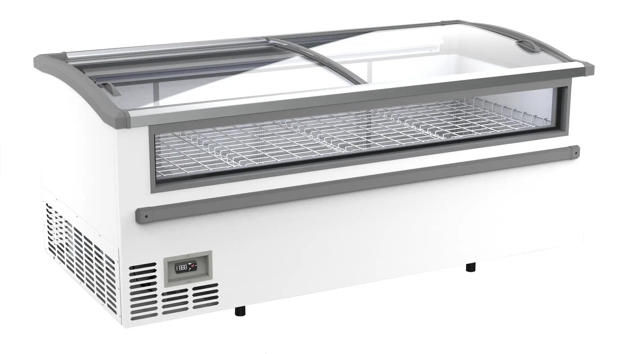 CONGÉLATEUR BAHUT POUR SUPERMARCHÉ BLANC 2125 DÉGIVRAGE MANUEL 7072.0065 Combisteel