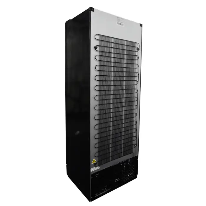 RÉFRIGÉRATEUR 1 PORTE EN VERRE NOIR SVE-450 BL - 7086.0005 - Combisteel