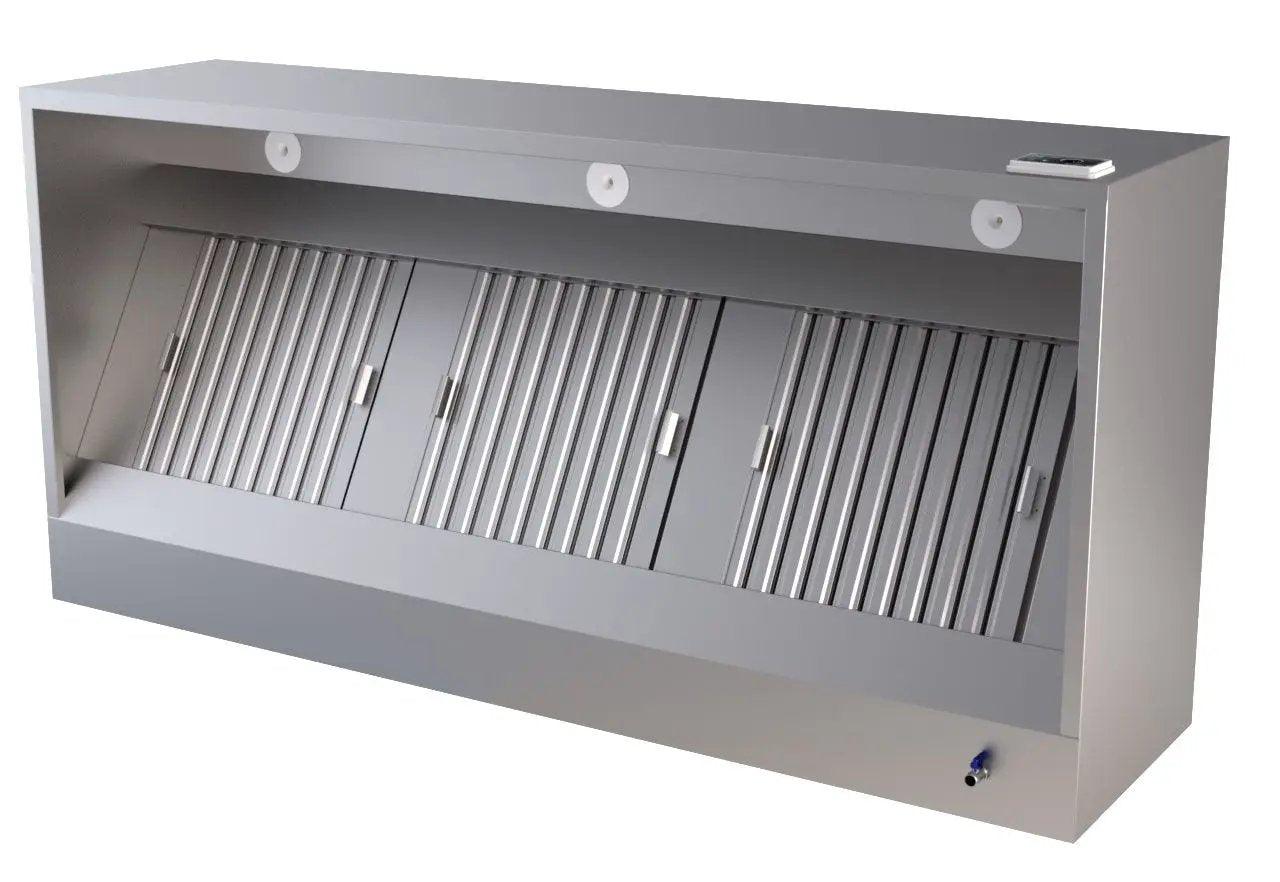 950 HOTTES MURALES MODÈLE DE BOÎTE COMPLET 1600 7333.0770 Combisteel by Combisteel
