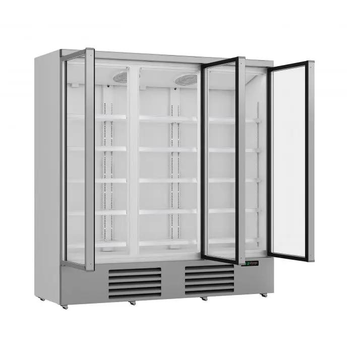 CONGÉLATEUR 3 PORTES EN VERRE JDE-1530F - 7455.2220 - Combisteel by Combisteel