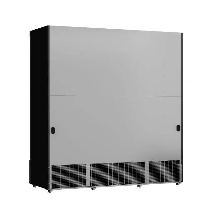 CONGÉLATEUR LIBRE SERVICE 3 PORTES EN VERRE NOIR JDE-1530F BL - 7455.2250 - Combisteel by Combisteel