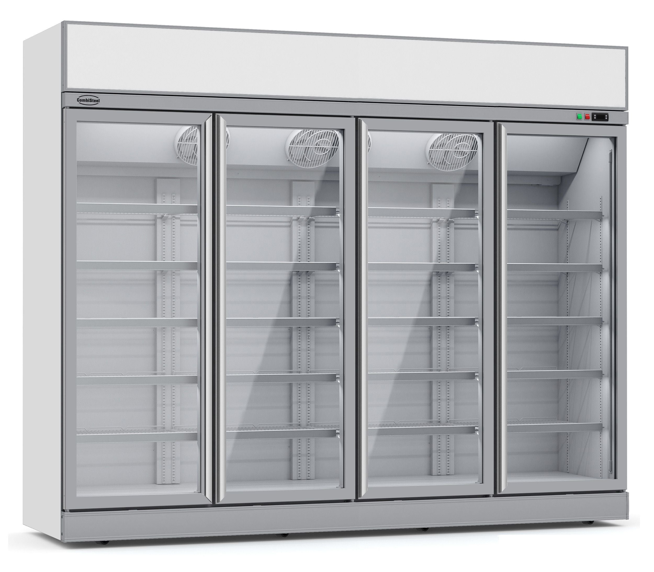 RÉFRIGÉRATEUR 4 PORTES EN VERRE INS-2060R *TRANSPORT SUR DEMANDE* 7455.2416 Combisteel by Combisteel