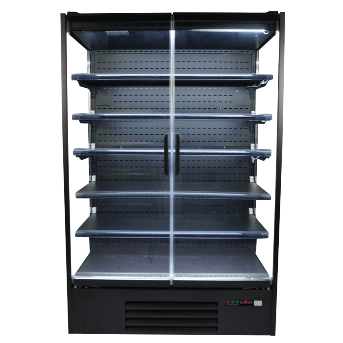 Vitrine réfrigérée pour supermarché - Galaxy+ GP14FGD Black - Tefcold