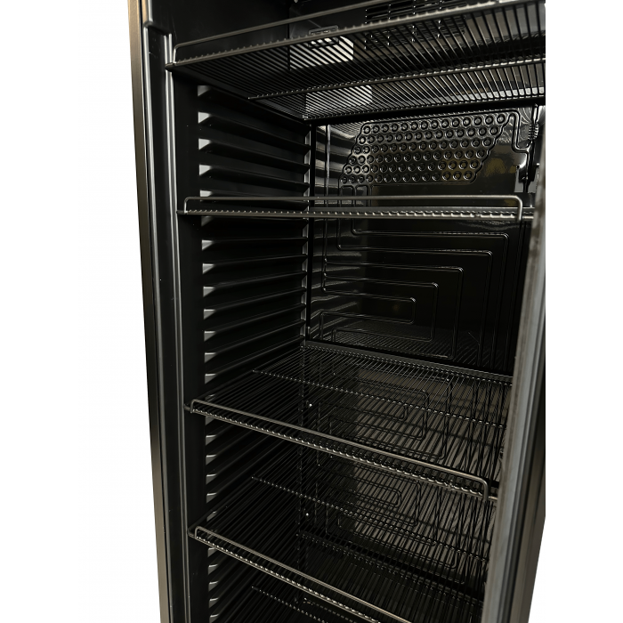 RÉFRIGÉRATEUR 1 PORTE EN VERRE NOIR 7464.0090 Combisteel by Combisteel