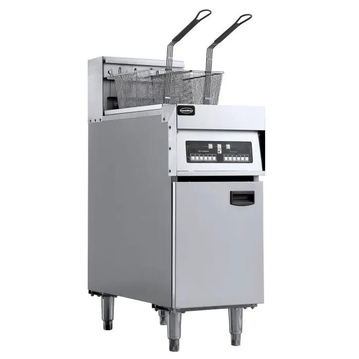 Friteuse électrique 2 x 12,5 litres haut rendement - 7509.0010 - Combisteel