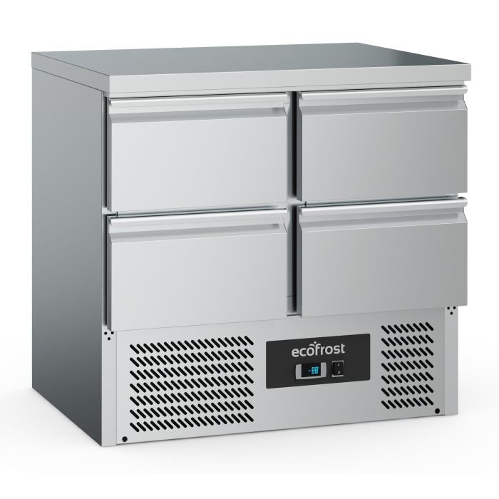 Table réfrigéré avec 4 tiroirs - 7950.5075 - Ecofrost by Ecofrost