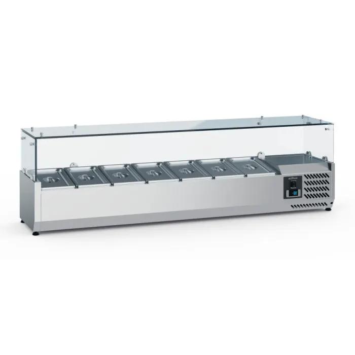 PUITS RÉFRIGÉRATÉE 1/4 GN x 7 - 7950.5118 - Ecofrost by Ecofrost