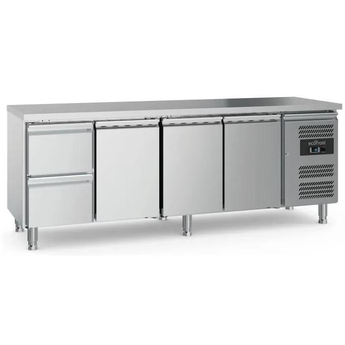 700 TABLE RÉFRIGÉRÉE 3 PORTES ET 2 TIROIRS - 7950.5165 - Ecofrost by Ecofrost