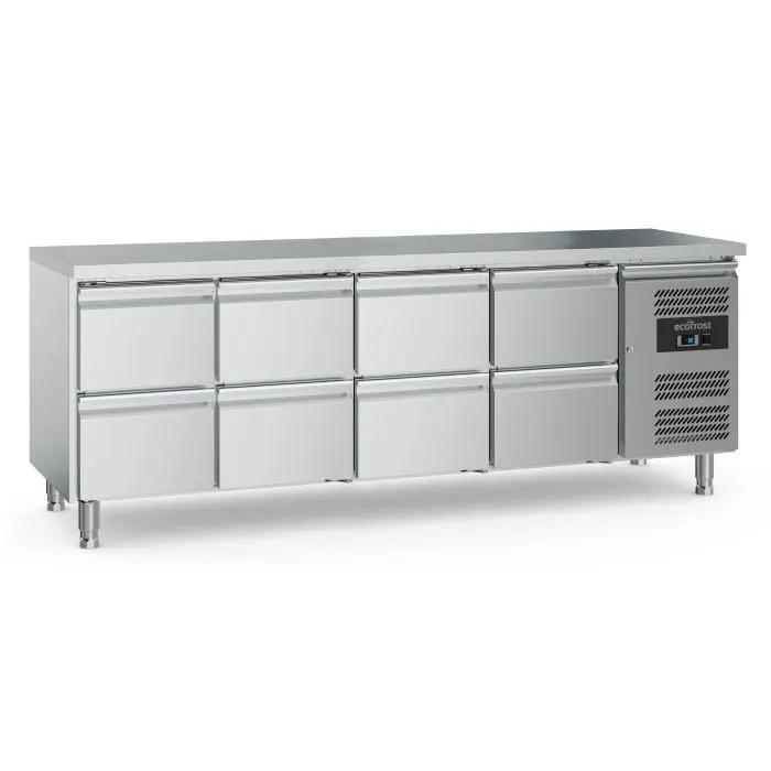 700 TABLE RÉFRIGÉRÉE 8 TIROIRS - 7950.5187 - Ecofrost by Ecofrost