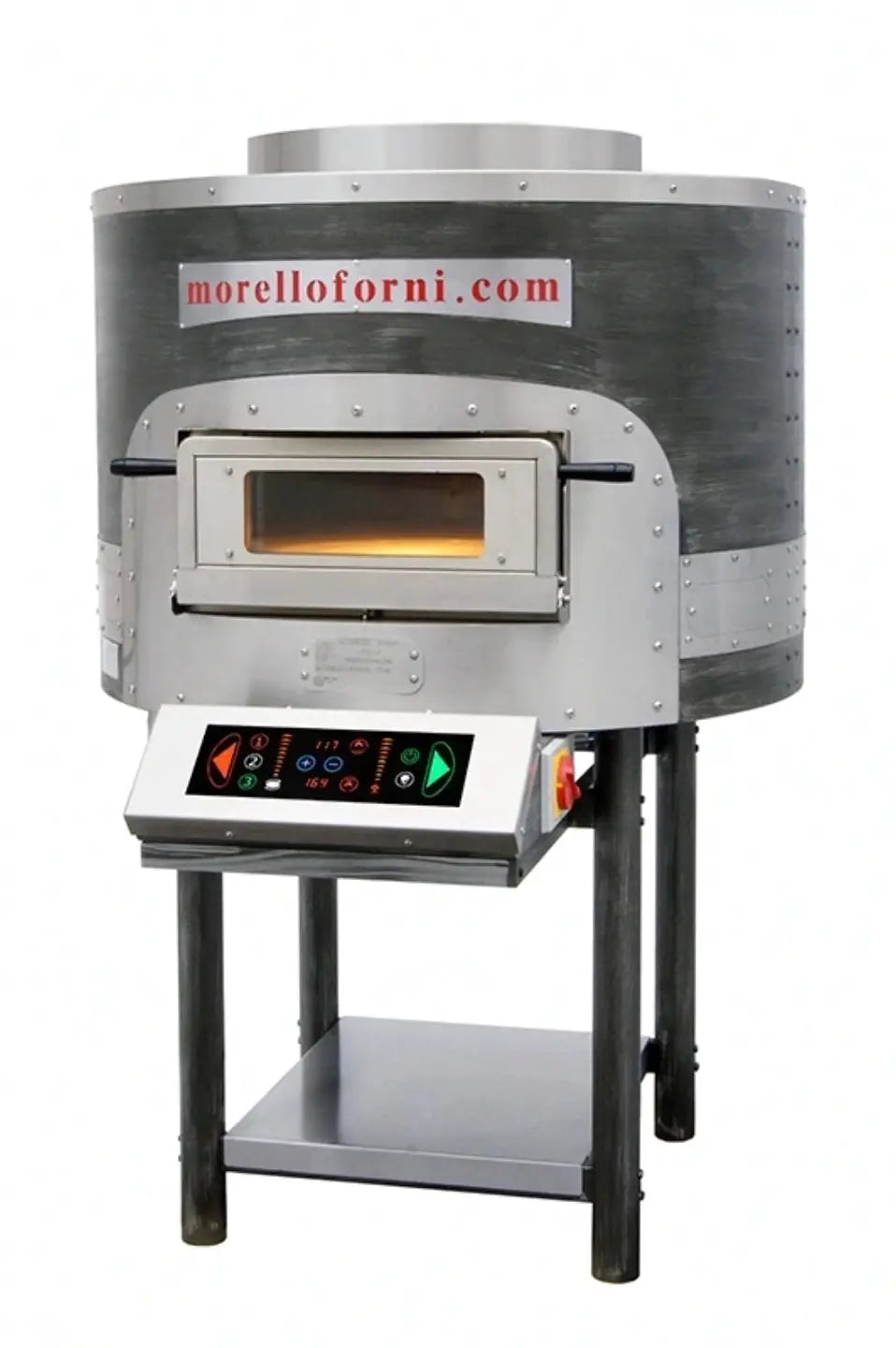 Four Napolitain électrique rotatif 9 pizzas STANDARD - FRV125 STD - Morello Forni by Morello Forni