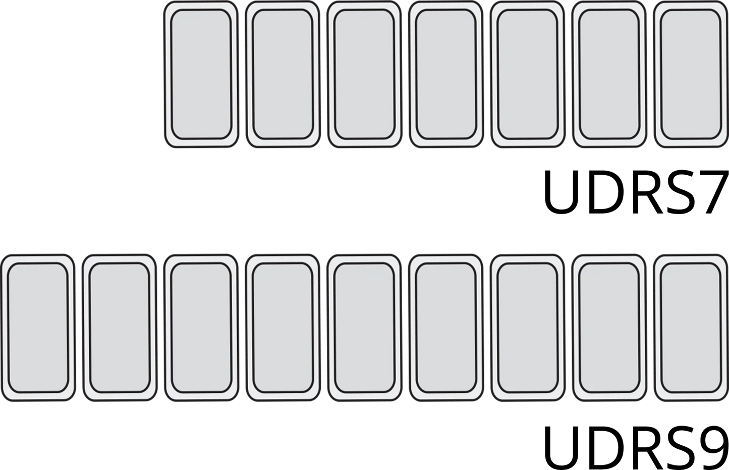 Vitrine pour glace en bac UDRS7 Tefcold