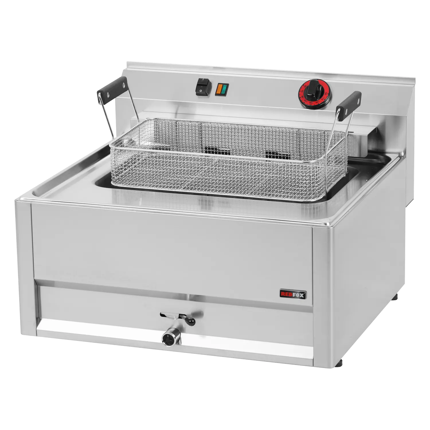 Friteuse électrique 0,56 kW/l, 16 l sans soubassement 400 V | REDFOX - FE 66 ELT by Redfox