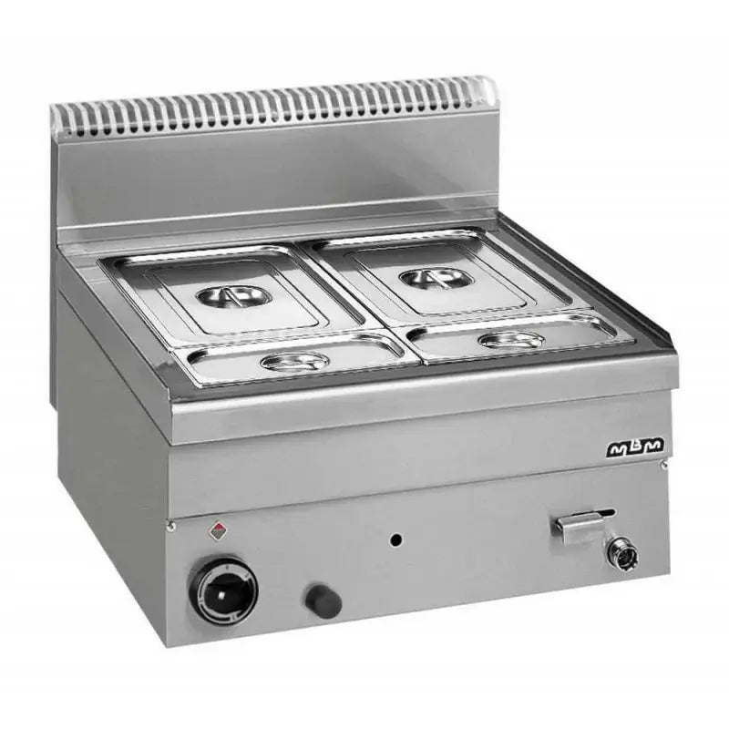 Bain Marie professionnel - gaz- à poser - GN 1/1 + 2 GN 1/4 - GBM66 - MBM by MBM