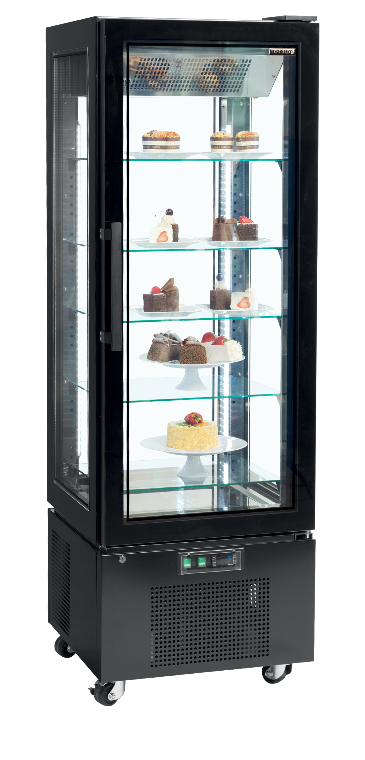 Armoire vitrée réfrigérée (froid positif) - TEFCOLD - UPD400-C-31539 by TEFCOLD