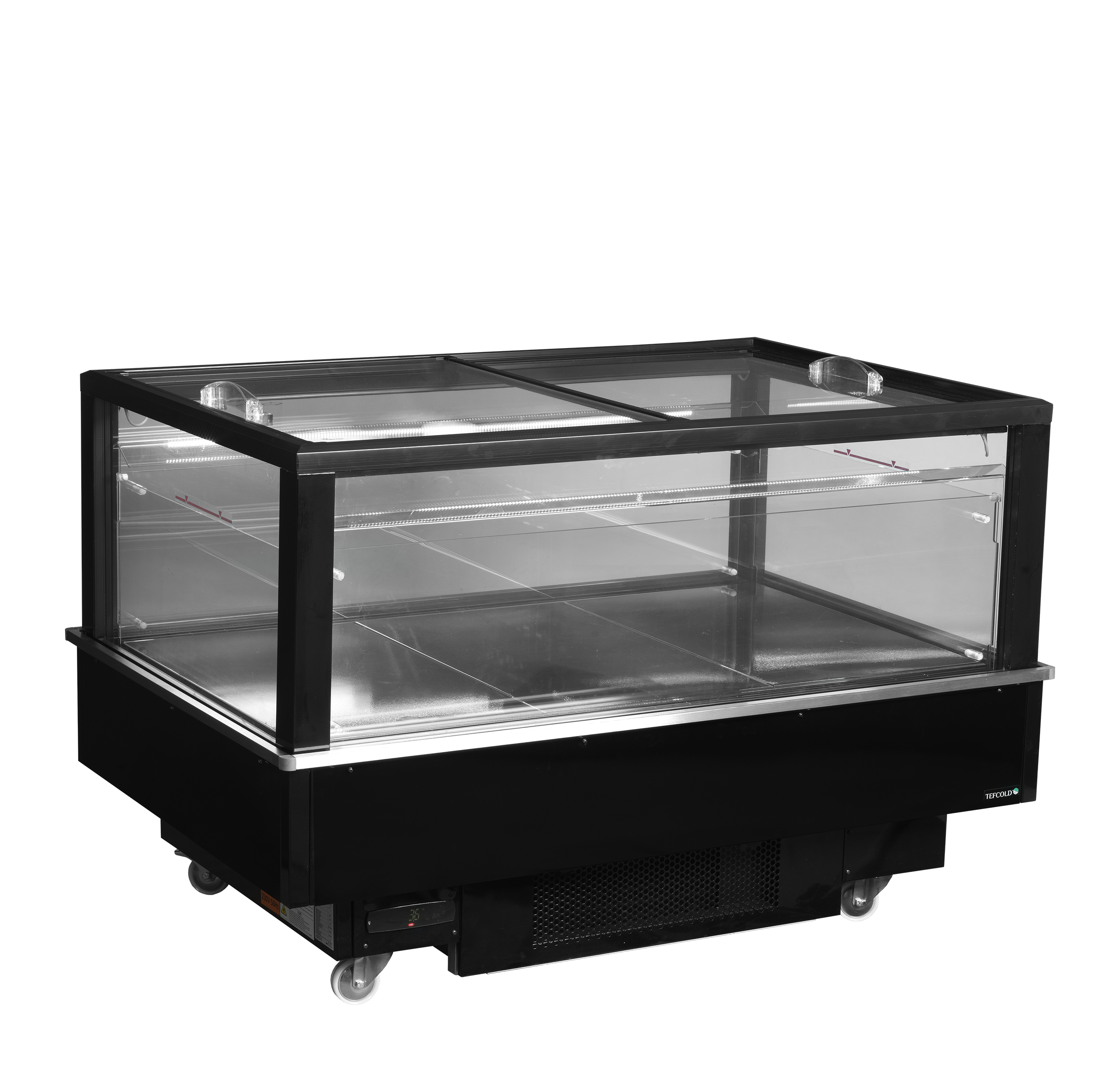 Réfrigérateur/congélateur noir pour achats impulsifs - TEFCOLD - EIB-D1015-B1-69332 by TEFCOLD