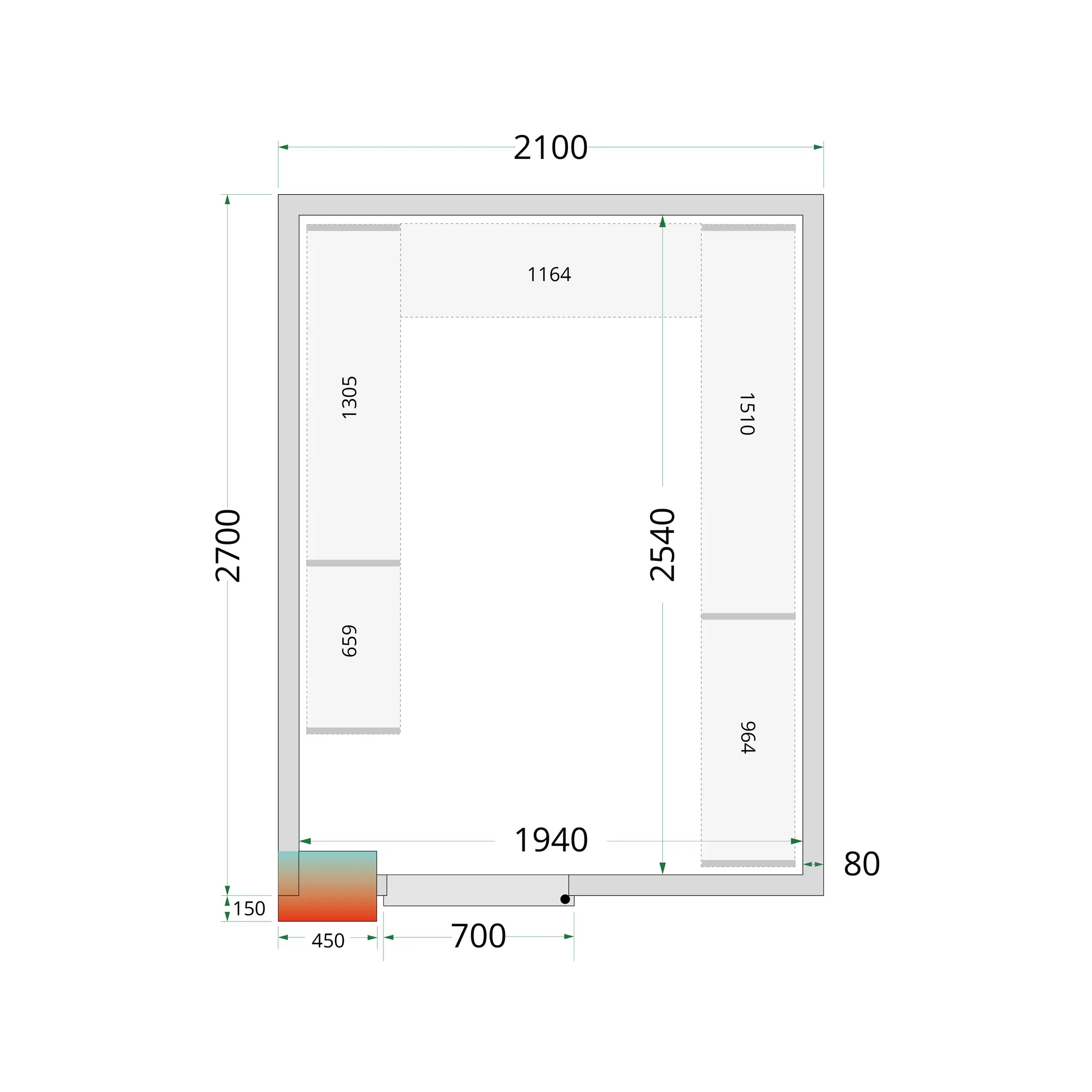 SYSTÈME DE RAYONNAGE POUR - TEFCOLD - SHELF-RACK-SYSTEM-KIT-45720 by TEFCOLD