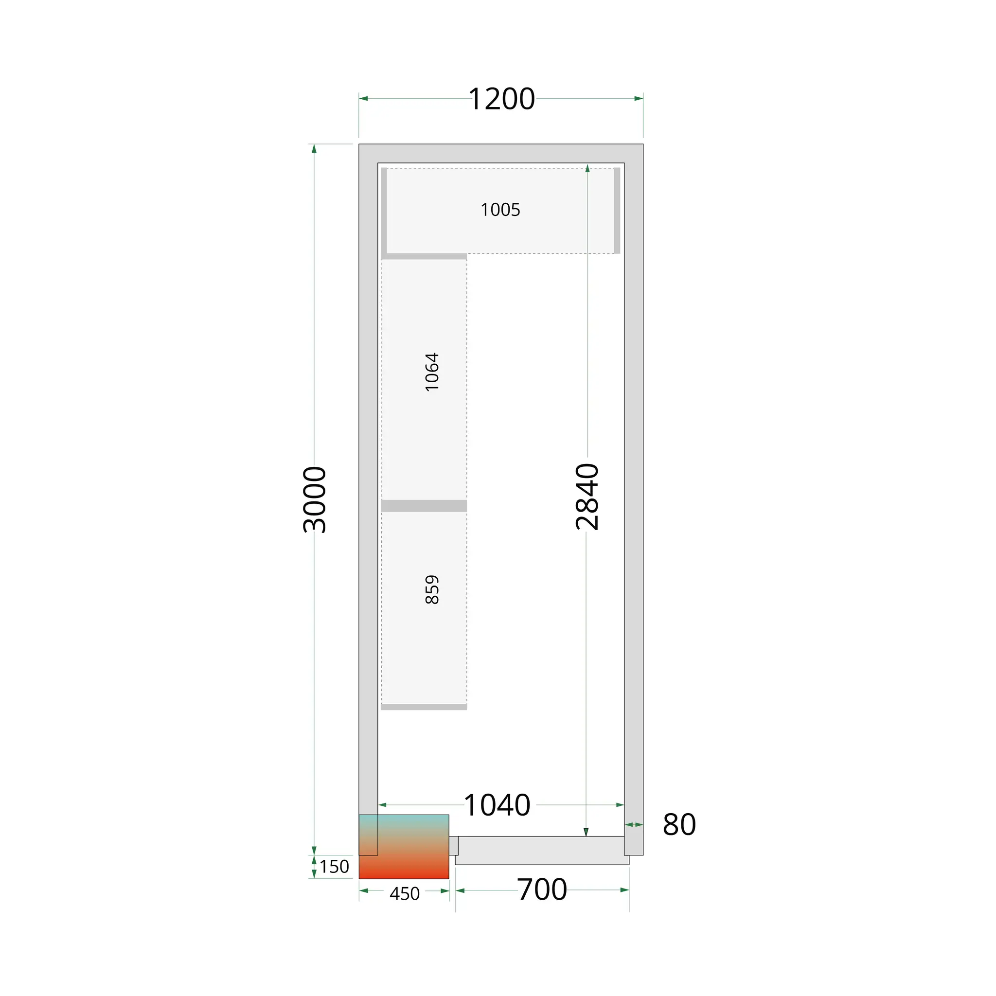SYSTÈME DE RAYONNAGE POUR - TEFCOLD - SHELF-RACK-SYSTEM-KIT-46201 by TEFCOLD