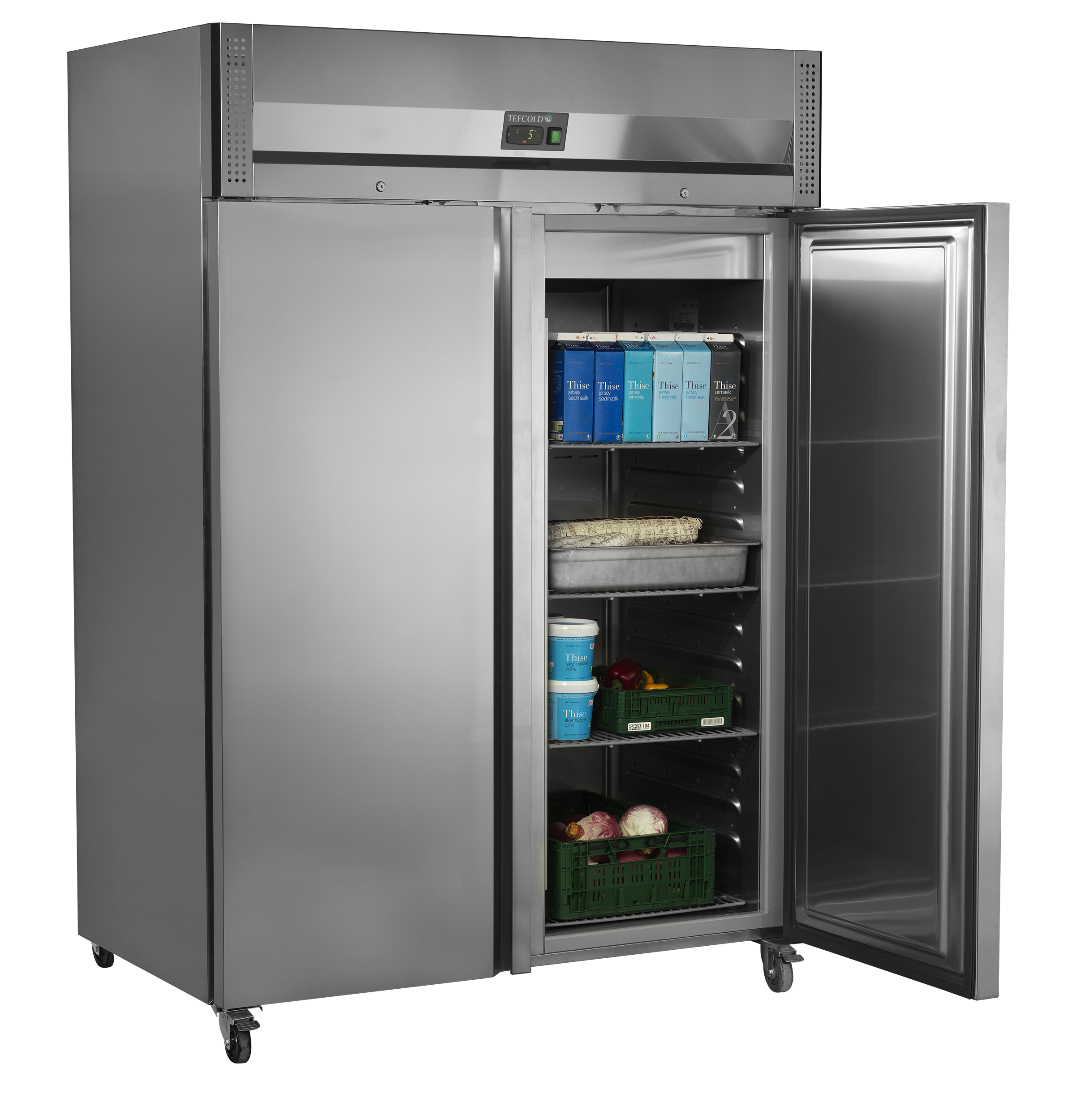 Armoire réfrigérée GN2/1 - TEFCOLD - RK1420X1-54303 by TEFCOLD