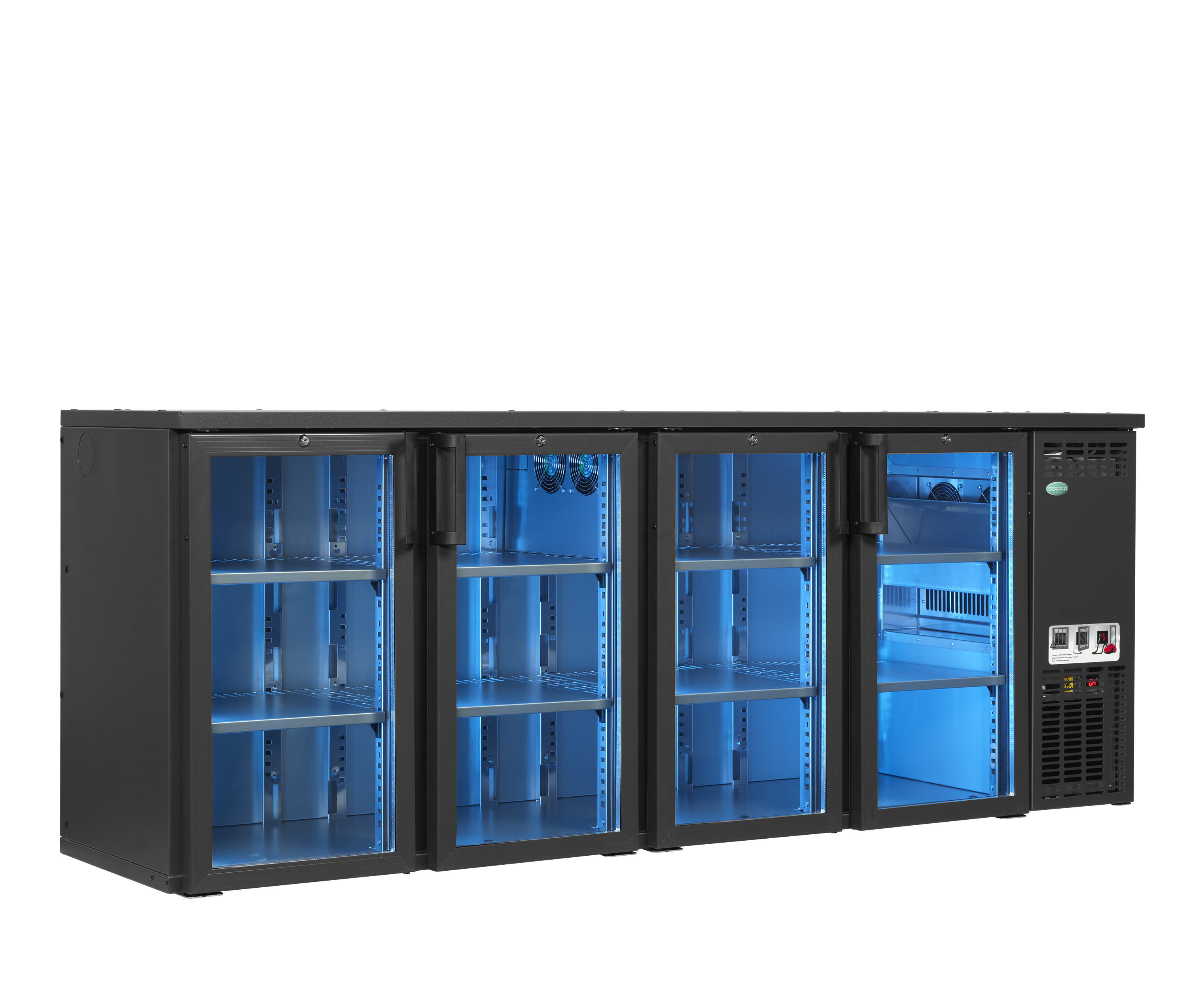 Arrière bar vitré haut de gamme - Serrco by TEFCOLD - SCL-2222GMU-69346 by Serrco by TEFCOLD