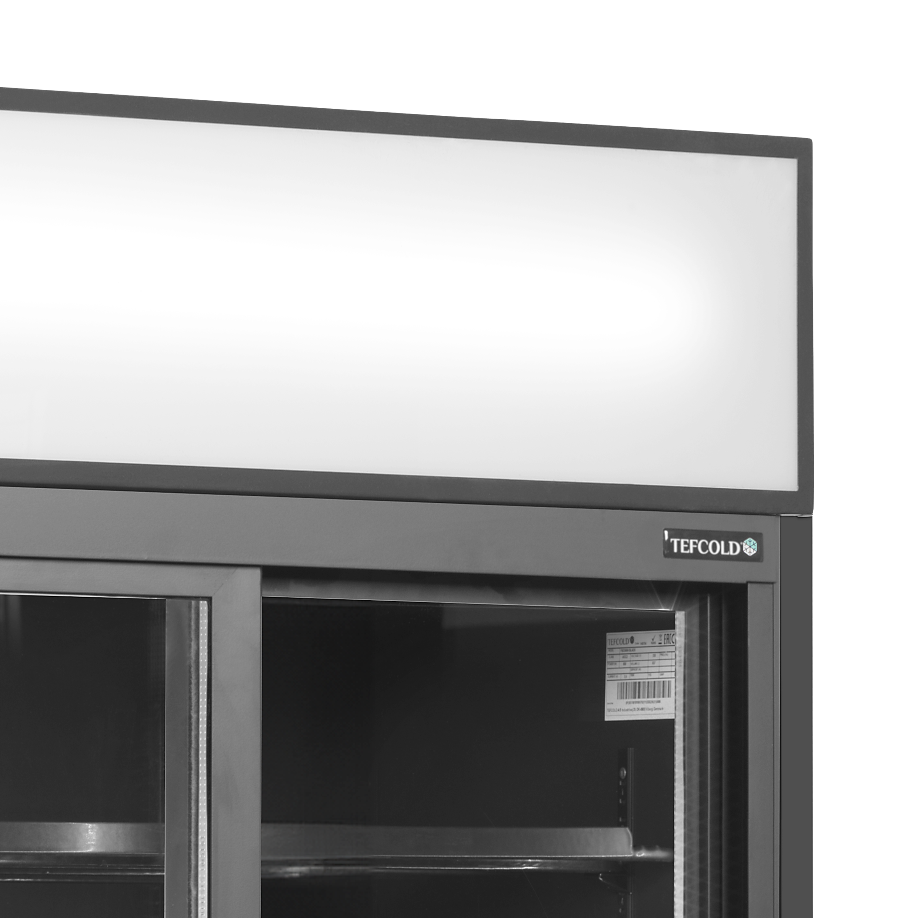 Armoire réfrigérée à boisson vitré noir - TEFCOLD - FSC891S-BLACK-49273 by TEFCOLD