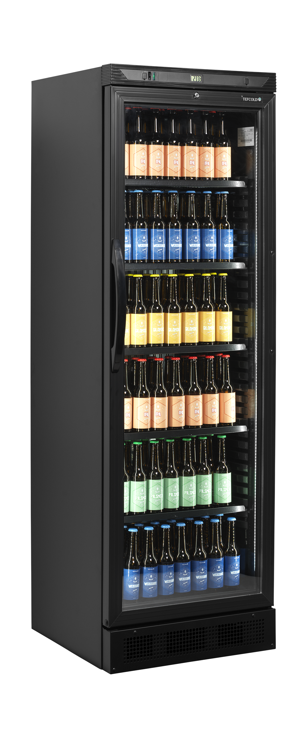 Armoire à boissons noir - TEFCOLD - CEV425-BLACK-15825 by TEFCOLD