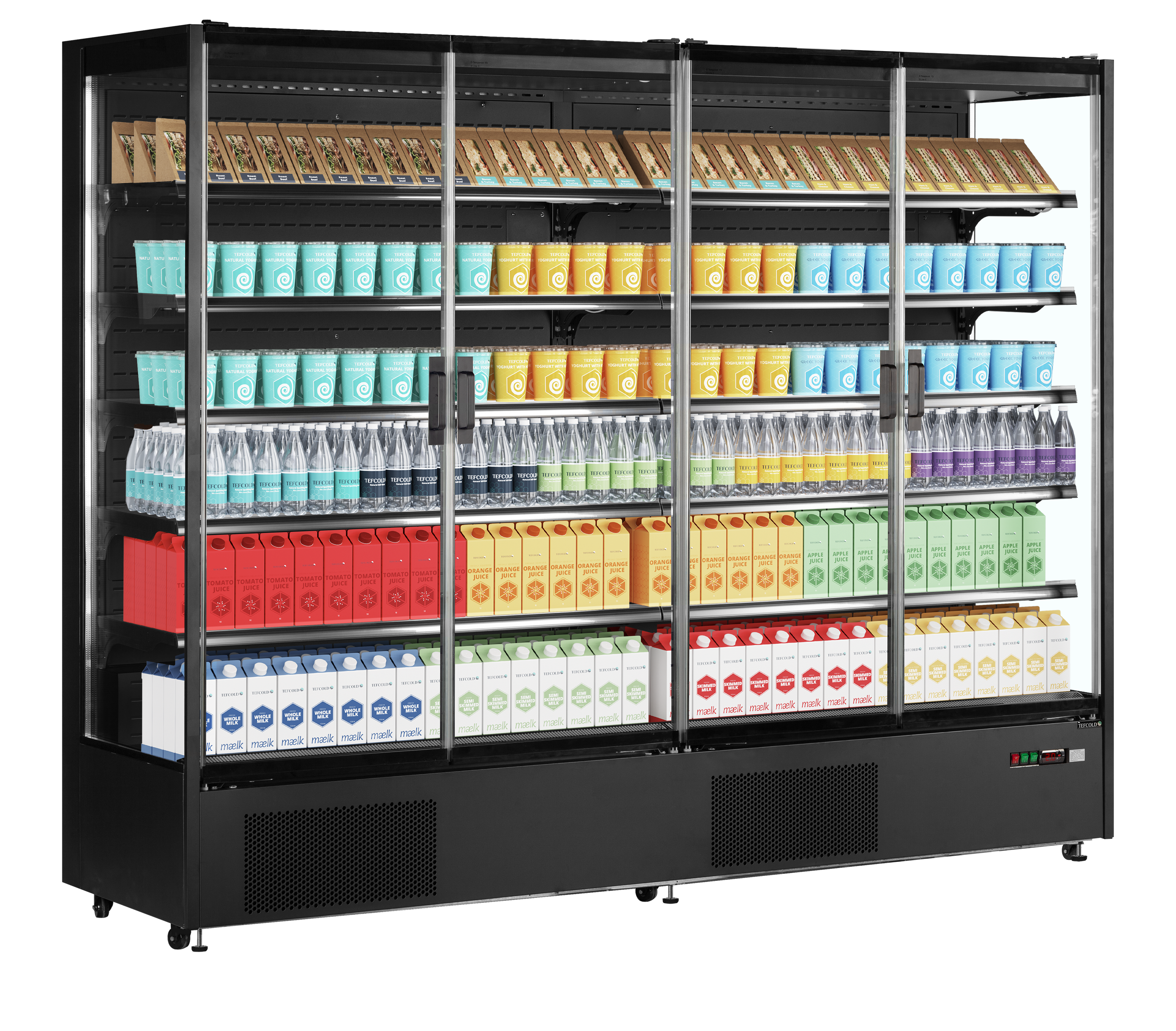 Vitrine réfrigérée pour supermarché - TEFCOLD - PC2500B-47451 by TEFCOLD