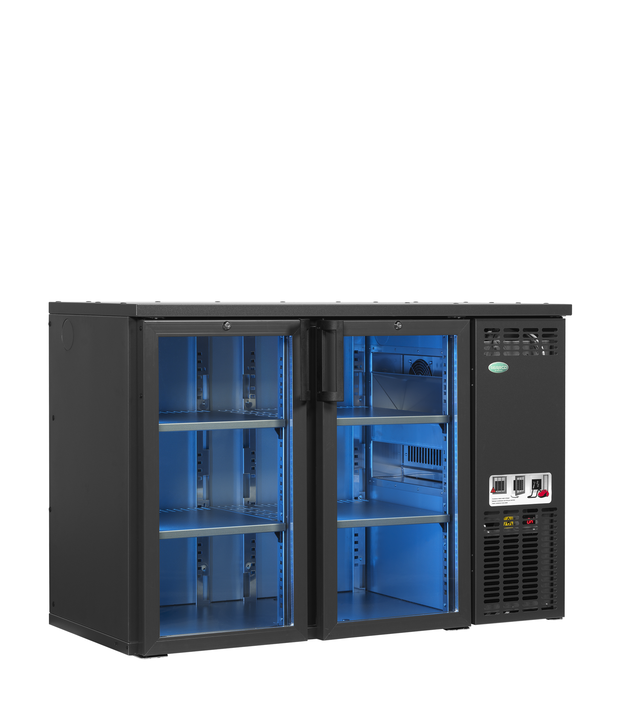 Arrière bar vitré haut de gamme - Serrco by TEFCOLD - SCL-22GMU-68921 by Serrco by TEFCOLD