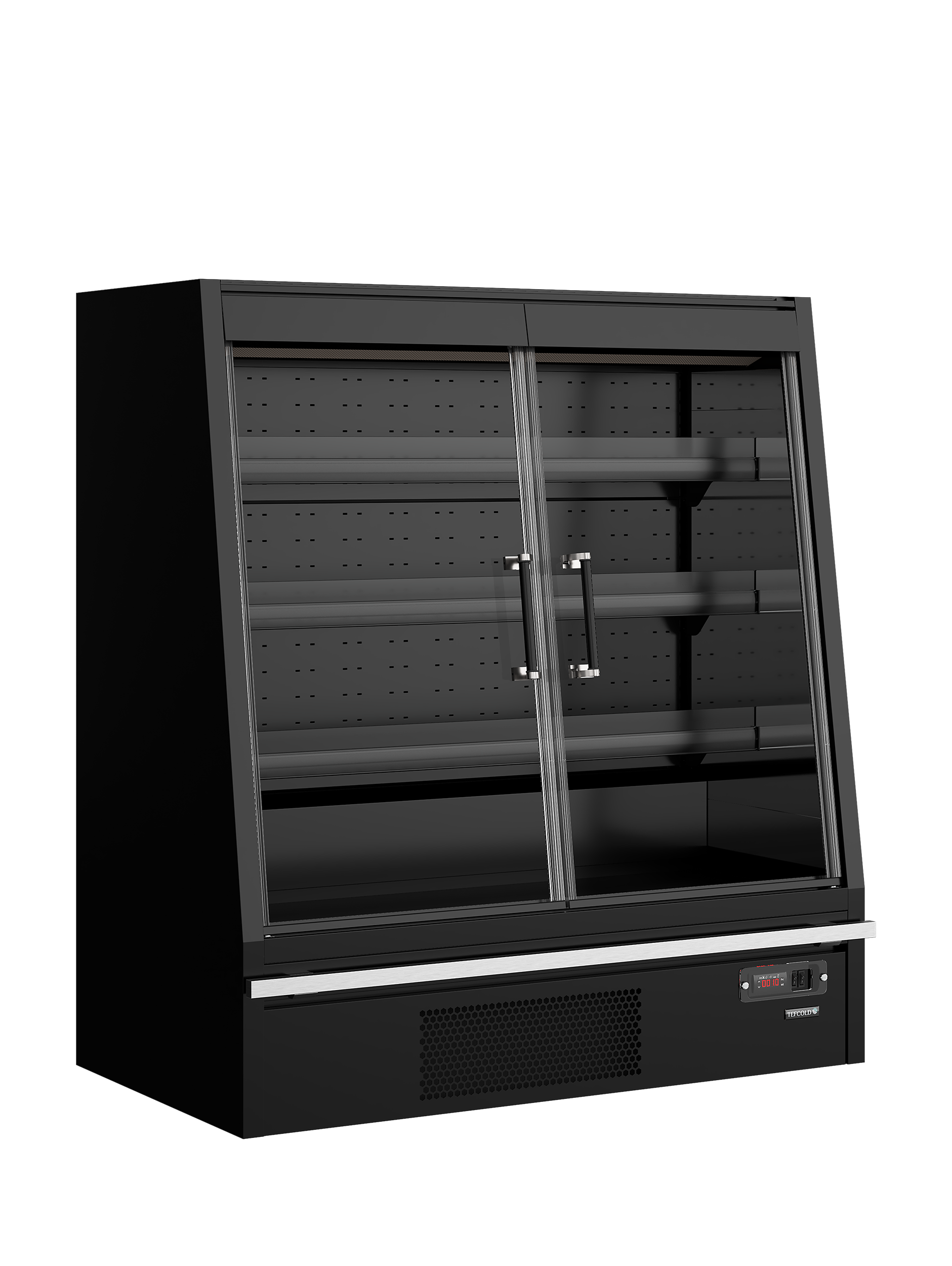 Vitrine réfrigérée pour supermarché - TEFCOLD - GALAXY-GPL14FGD-BLACK-47722 by TEFCOLD