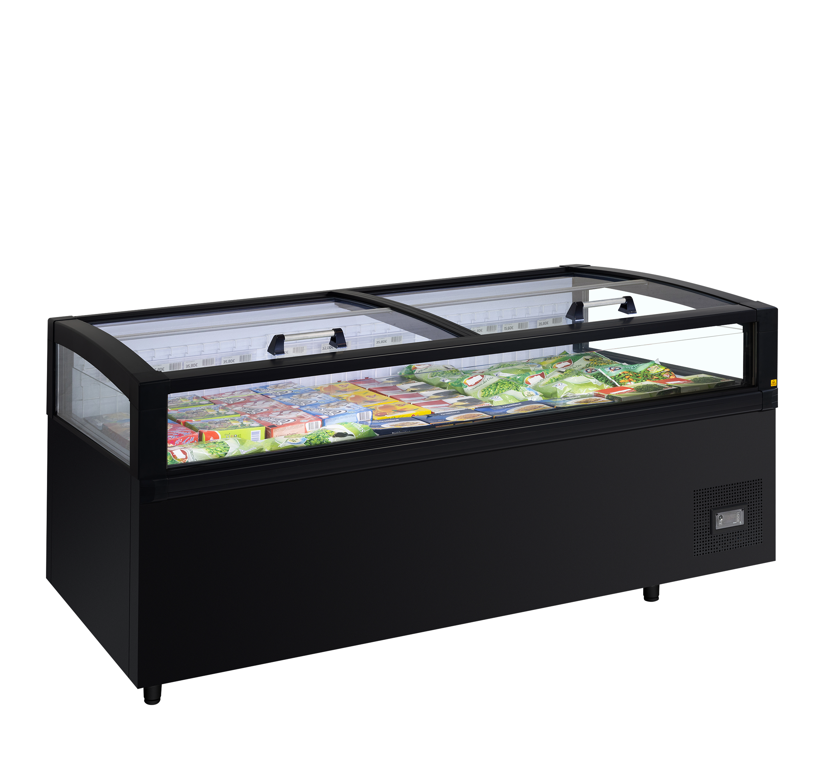 Congélateur réfrigérateur de supermarché Bi température - TEFCOLD - VIEW-200-CF-VS-B-66241 by TEFCOLD
