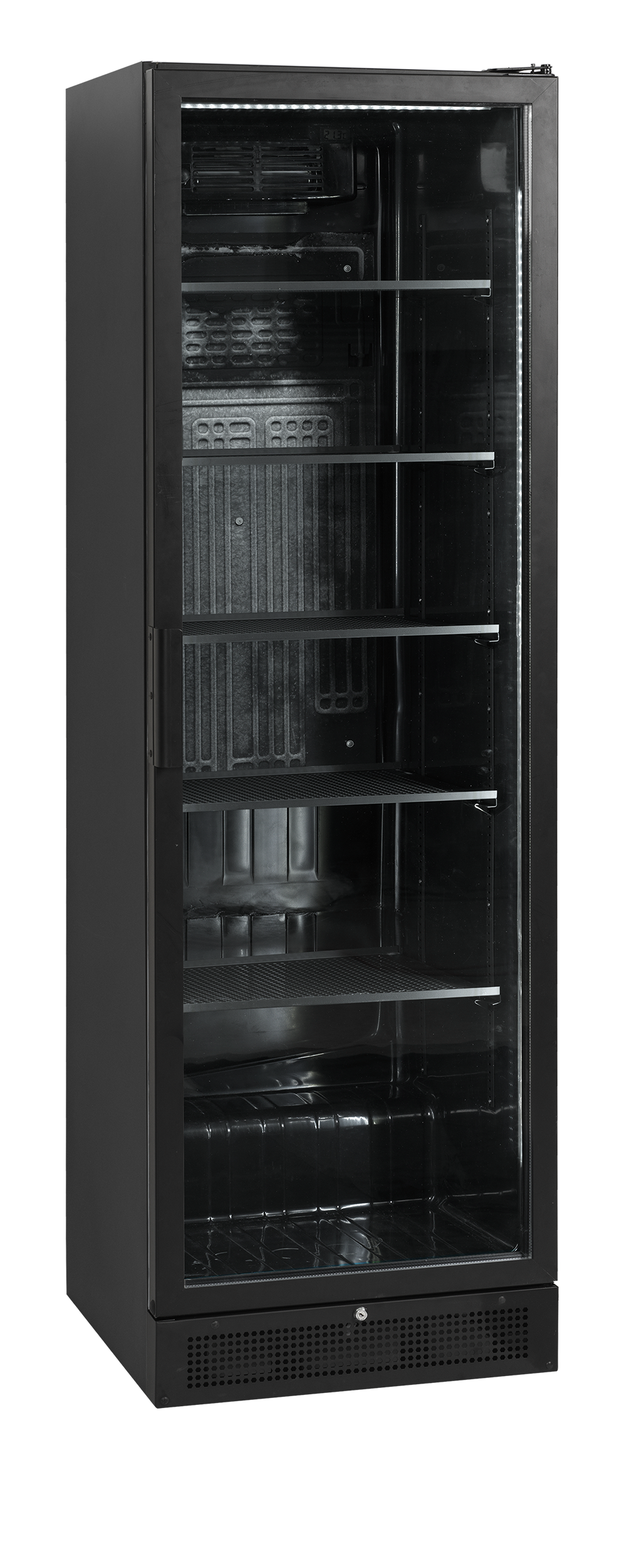 Armoire réfrigérée à boisson vitré noir - TEFCOLD - SCU1425H-53324 by TEFCOLD