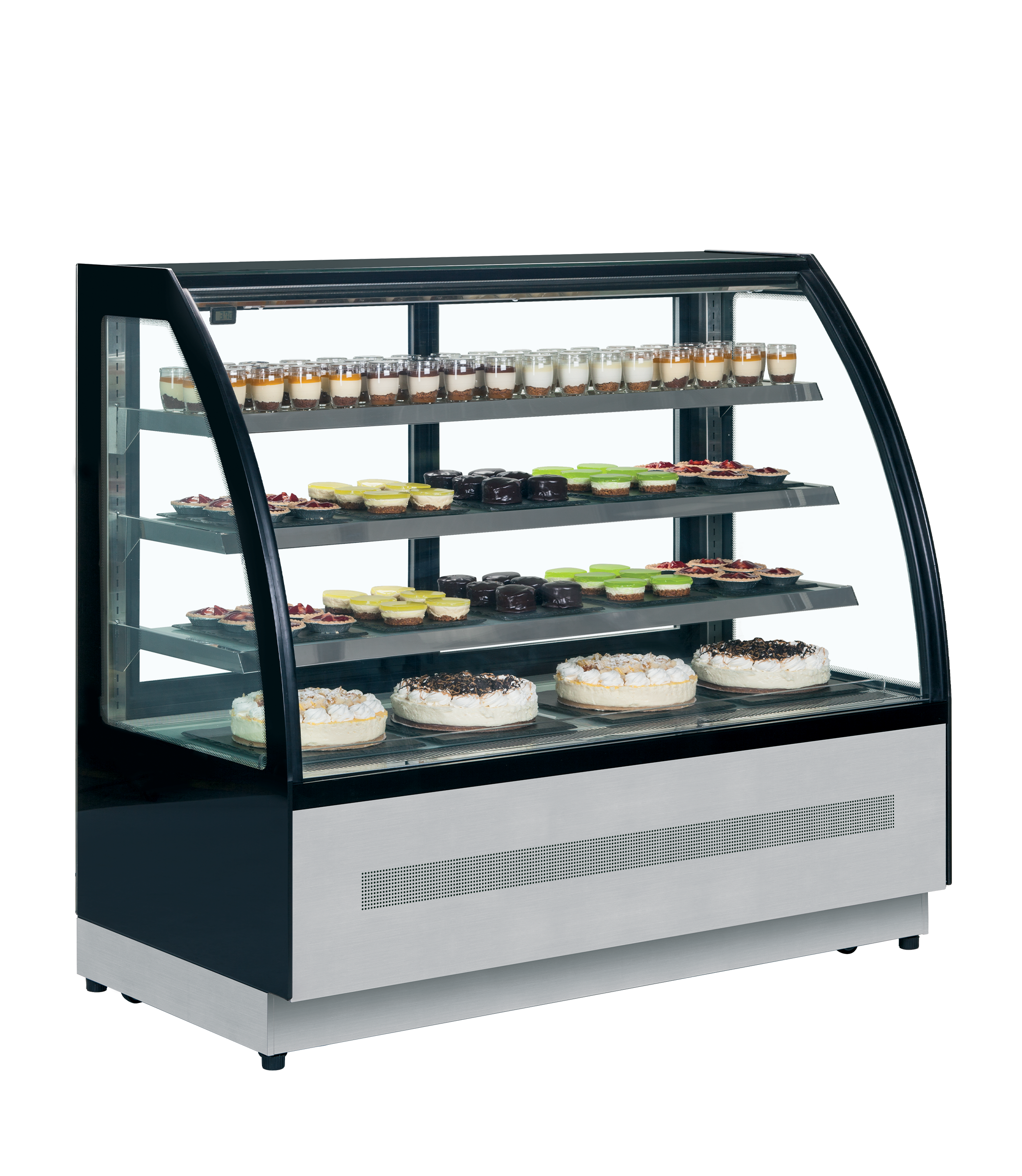 Vitrine d'exposition Led - TEFCOLD - LPD1500C-BLACK-16050 by TEFCOLD