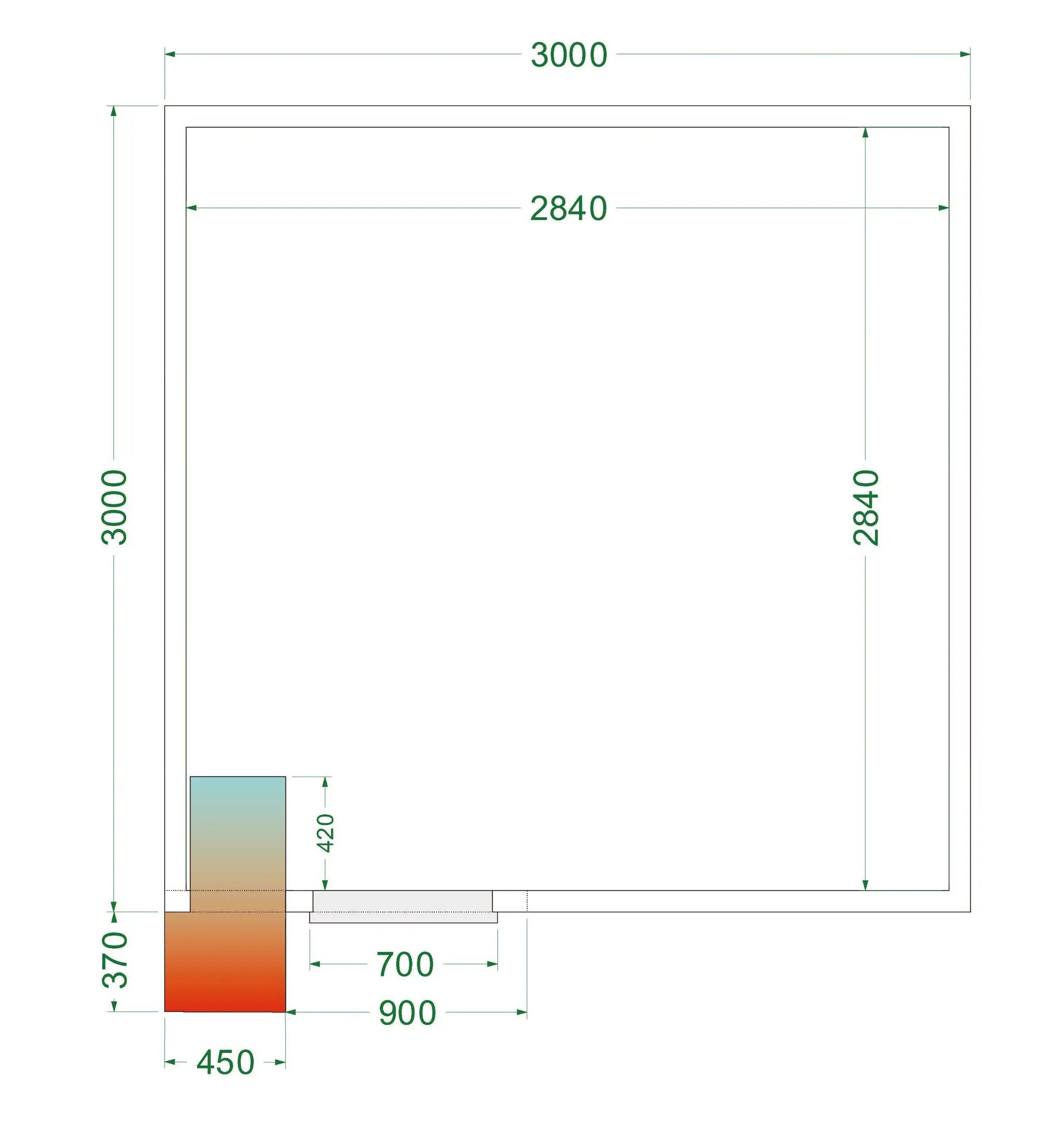 Chambre froide - TEFCOLD - CRPF3030-44189 by TEFCOLD