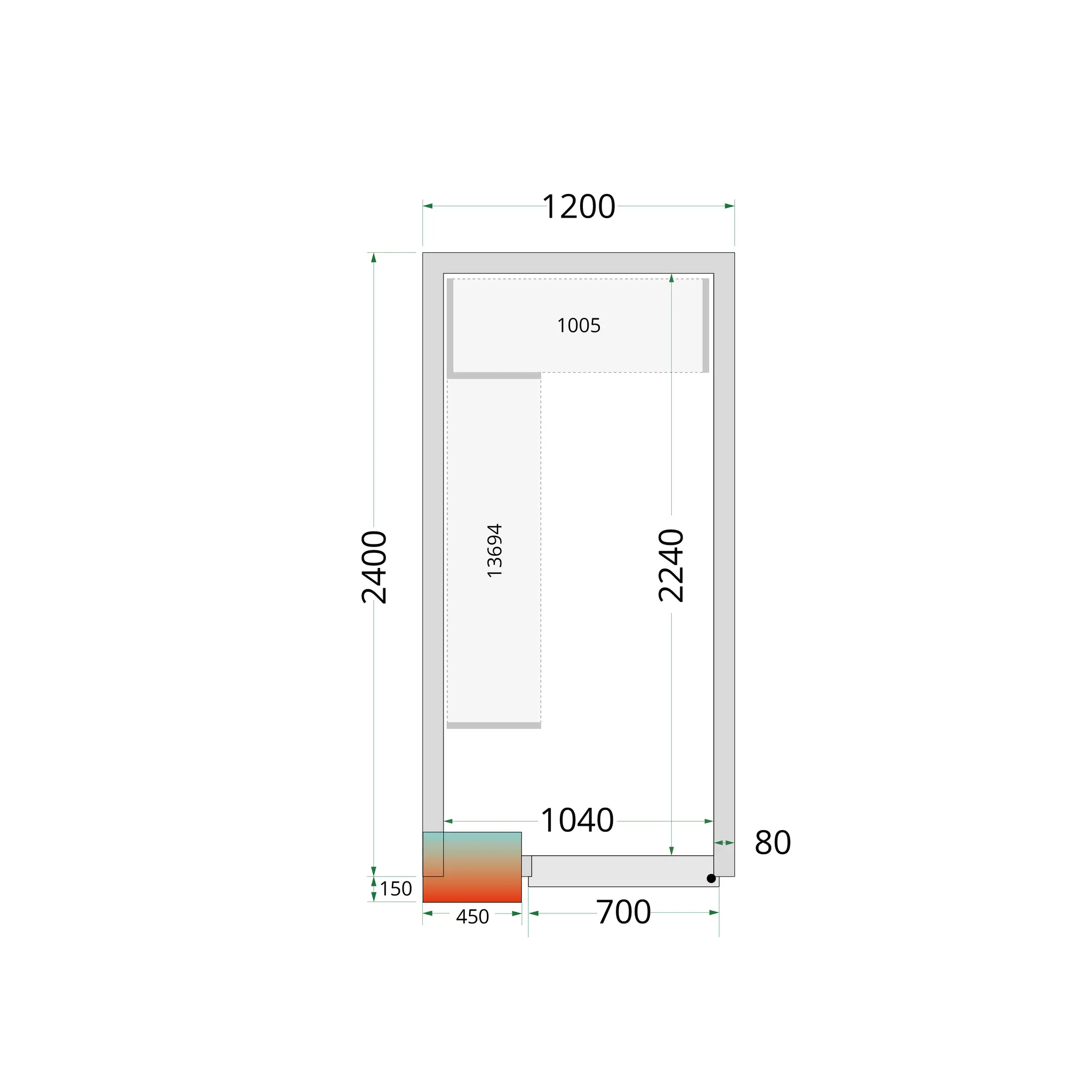 SYSTÈME DE RAYONNAGE POUR - TEFCOLD - SHELF-RACK-SYSTEM-KIT-46199 by TEFCOLD