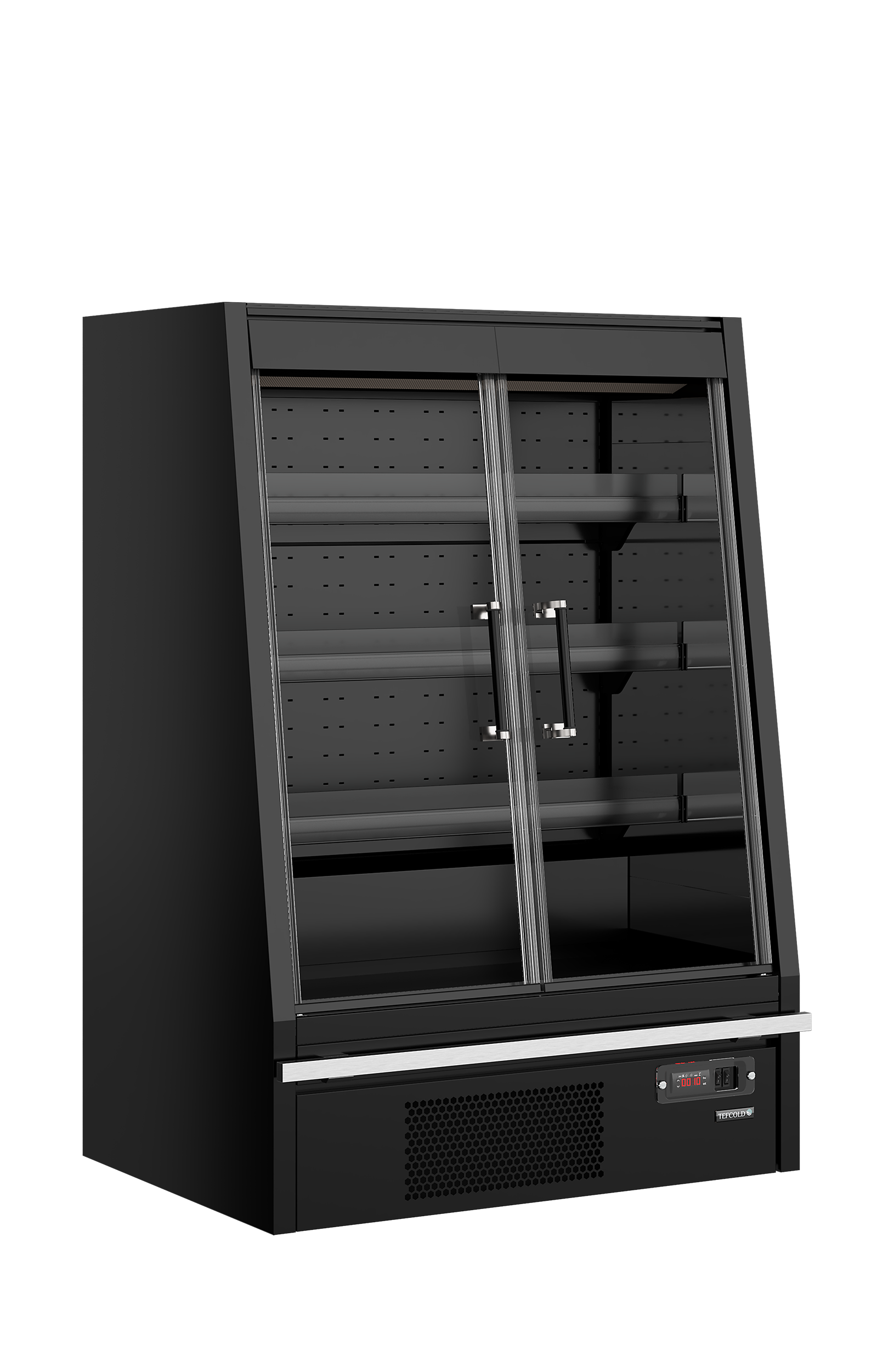 Vitrine réfrigérée pour supermarché - TEFCOLD - GALAXY-GPL10FGD-BLACK-47542 by TEFCOLD