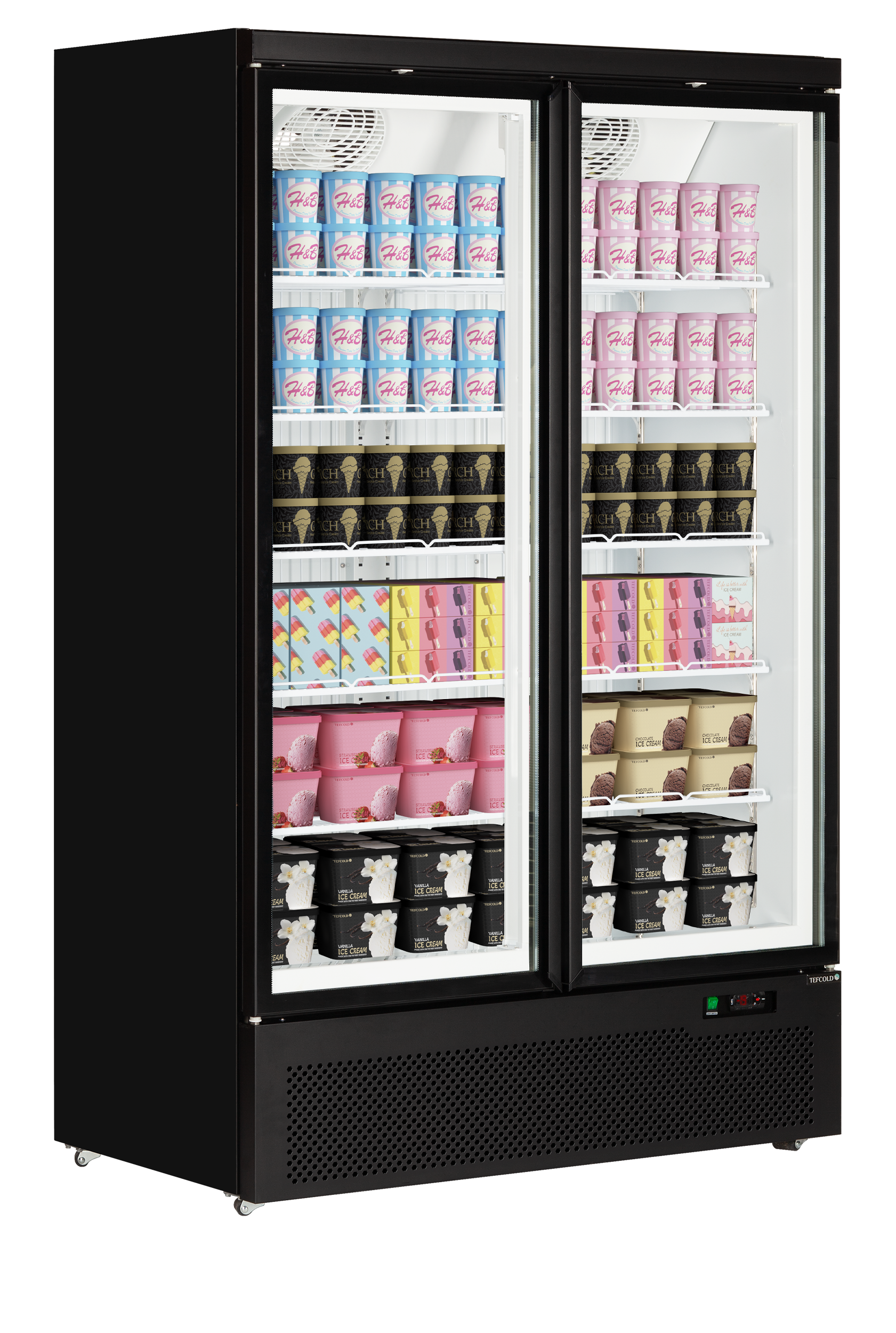 Armoire de congélation vitré - TEFCOLD - ATOM-MAXI-F2DB-47531 by TEFCOLD