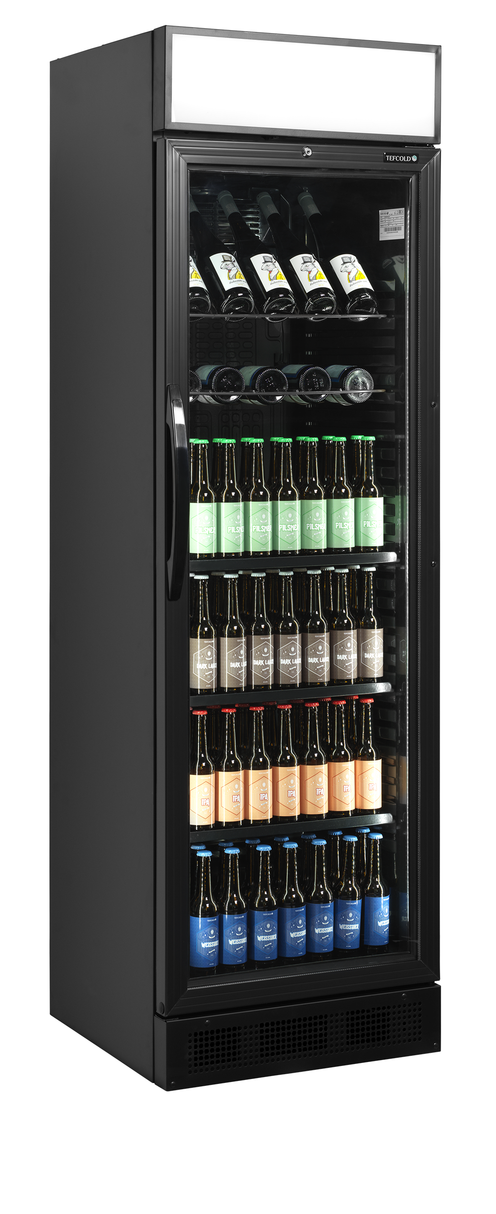 Armoire à boissons noir - TEFCOLD - CEV425CP-BLACK-17141 by TEFCOLD