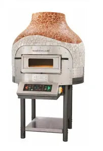 Four Napolitain Rotatif Électrique 6 Pizzas Volcan Mosaïque - FRV100 VM - Morello Forni by Morello Forni