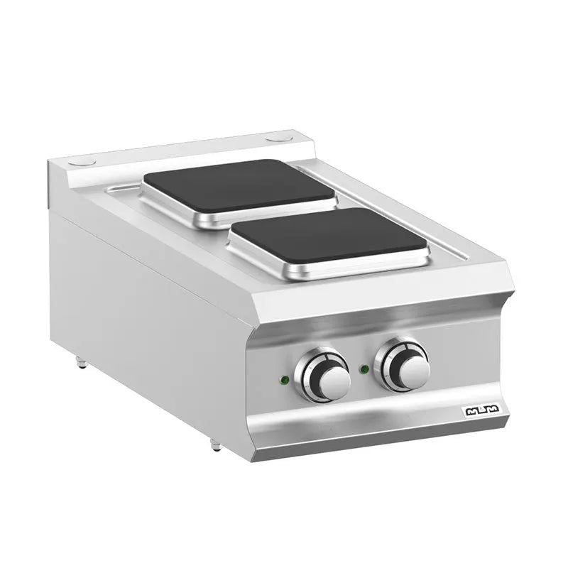 Fourneau electrique 2 plaque CARRÉES - PQ74T - MBM by MBM