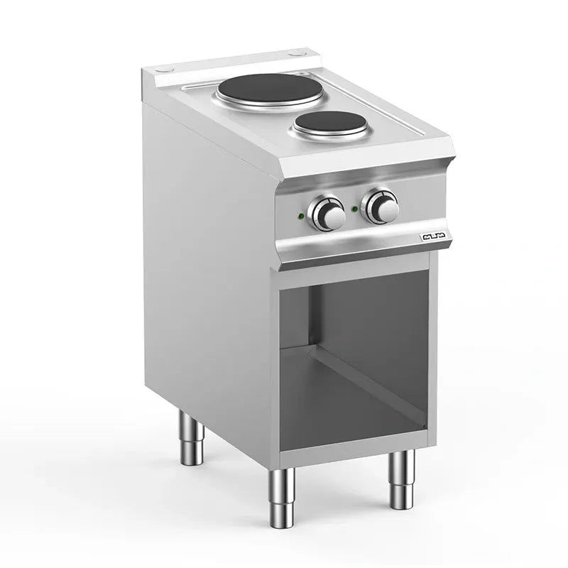 Fourneau electrique 2 plaque RONDES SUR BAIE LIBRE - PR74A - MBM by MBM