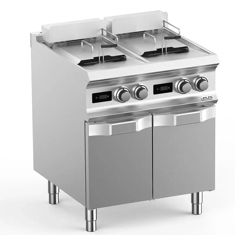 friteuse 2 PANIERS electrique SUR COFFRE - FRBE77AD - MBM by MBM