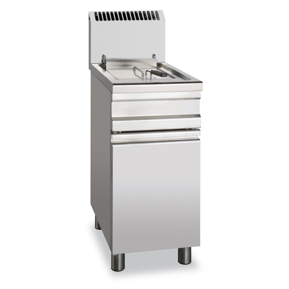 Friteuse professionnel gaz 17,5 litres sur coffre - GF25S - MBM by MBM