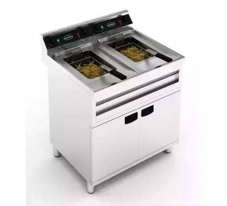 FRITEUSE ÉLECTRIQUES 2X12L 2X9KW - 7455.0965 - Combisteel